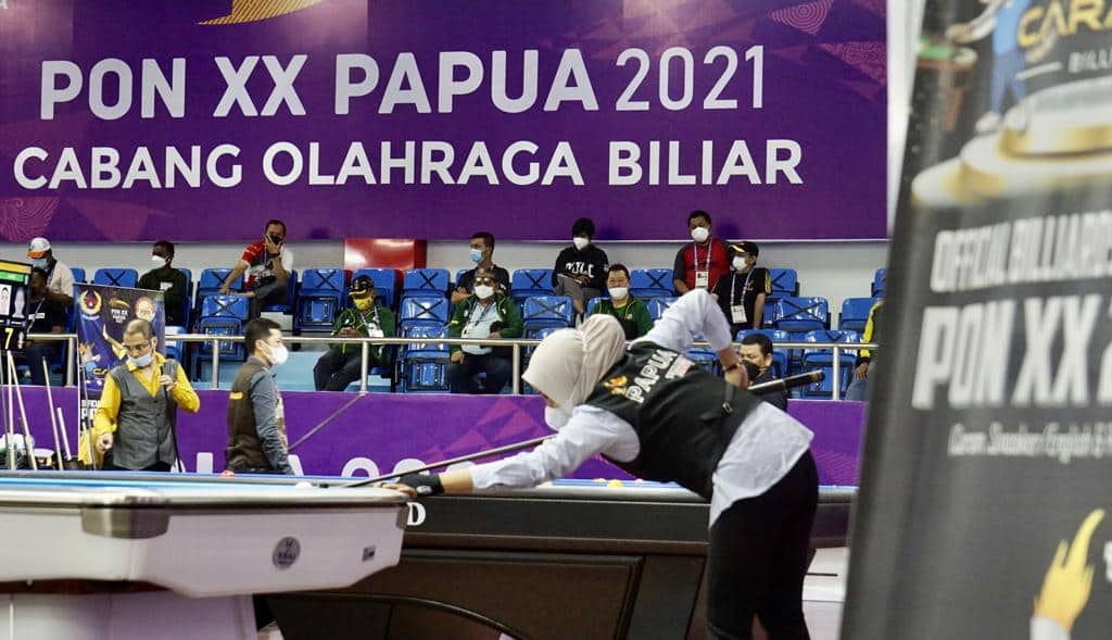 Ilustrasi berita GEBYAR PON PAPUA: Papua Pastikan Satu Tiket Semifinal Biliar 9 Ball Single Putri