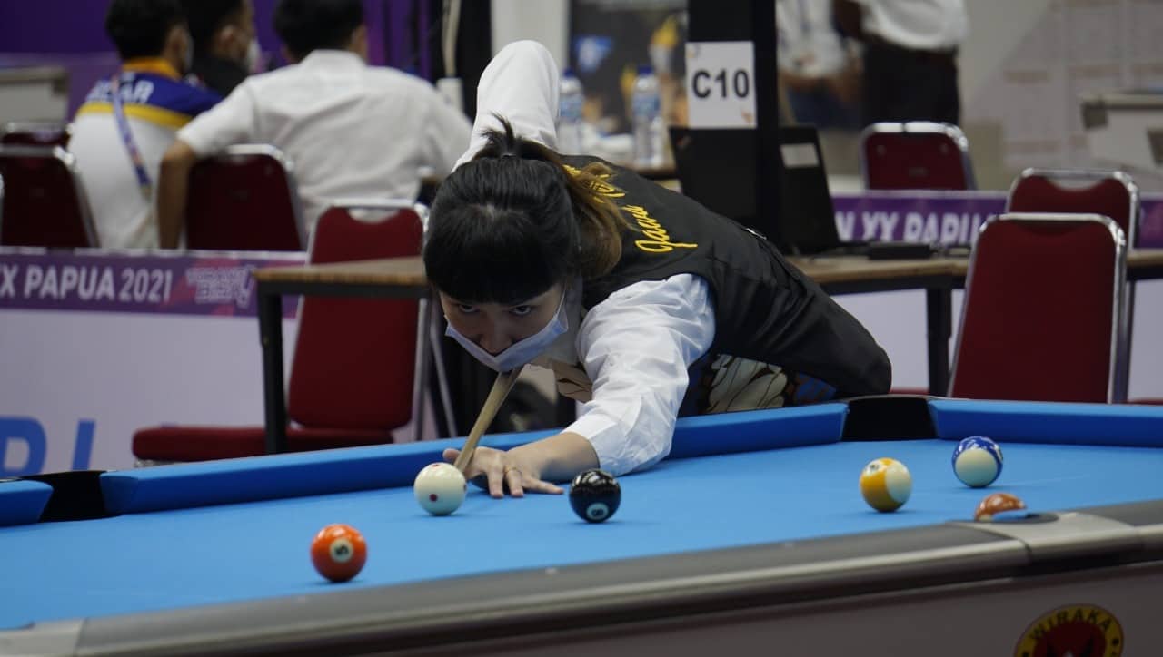 Ilustrasi berita GEBYAR PON PAPUA: Jatim dan Jateng Bertemu di Final Biliar Nine Ball Single Putri