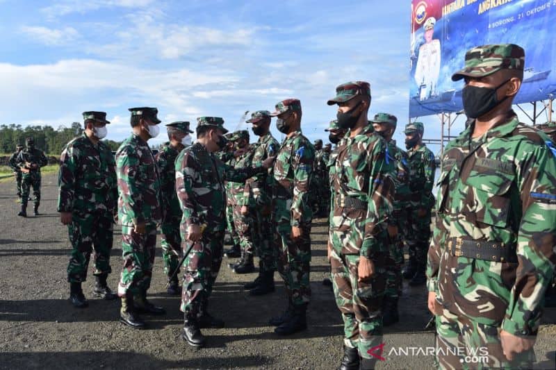 Ilustrasi berita Papua: Sebanyak 249 Prajurit TNI AL Rekrutan Papua Resmi Jalankan Tugas