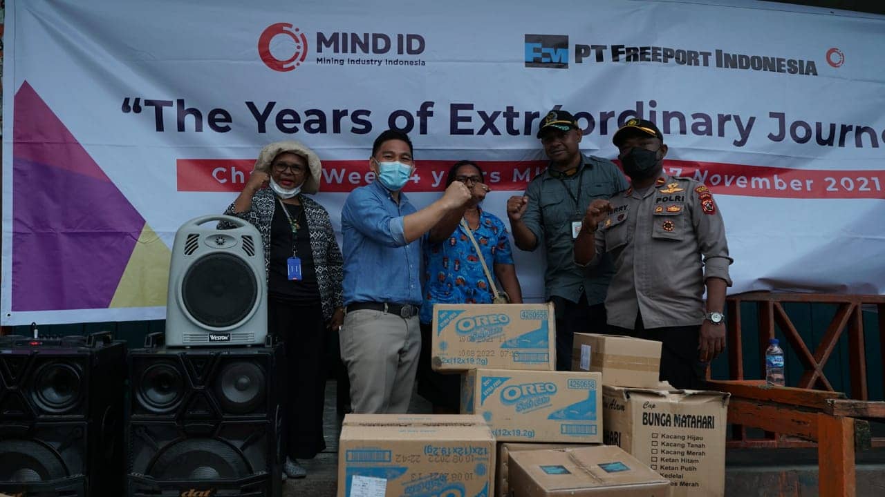 Charity Week Mind Id PT Freeport Indonesia