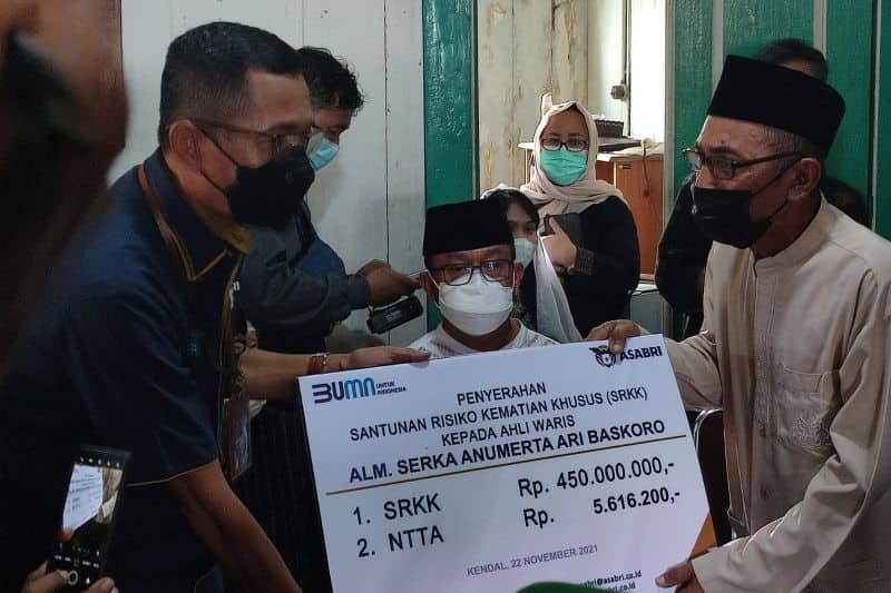Ilustrasi berita Papua: PT Asabri Beri Santunan Prajurit TNI Korban Serangan di Yahukimo Papua