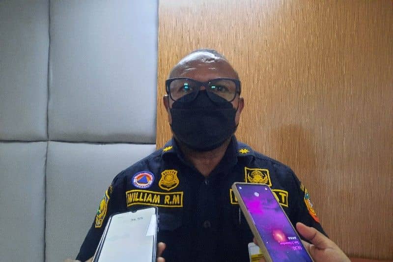 Ketua Harian Satuan Tugas (Satgas) Pencegahan dan Penanganan COVID-19 Provinsi Papua Welliam R. Manderi