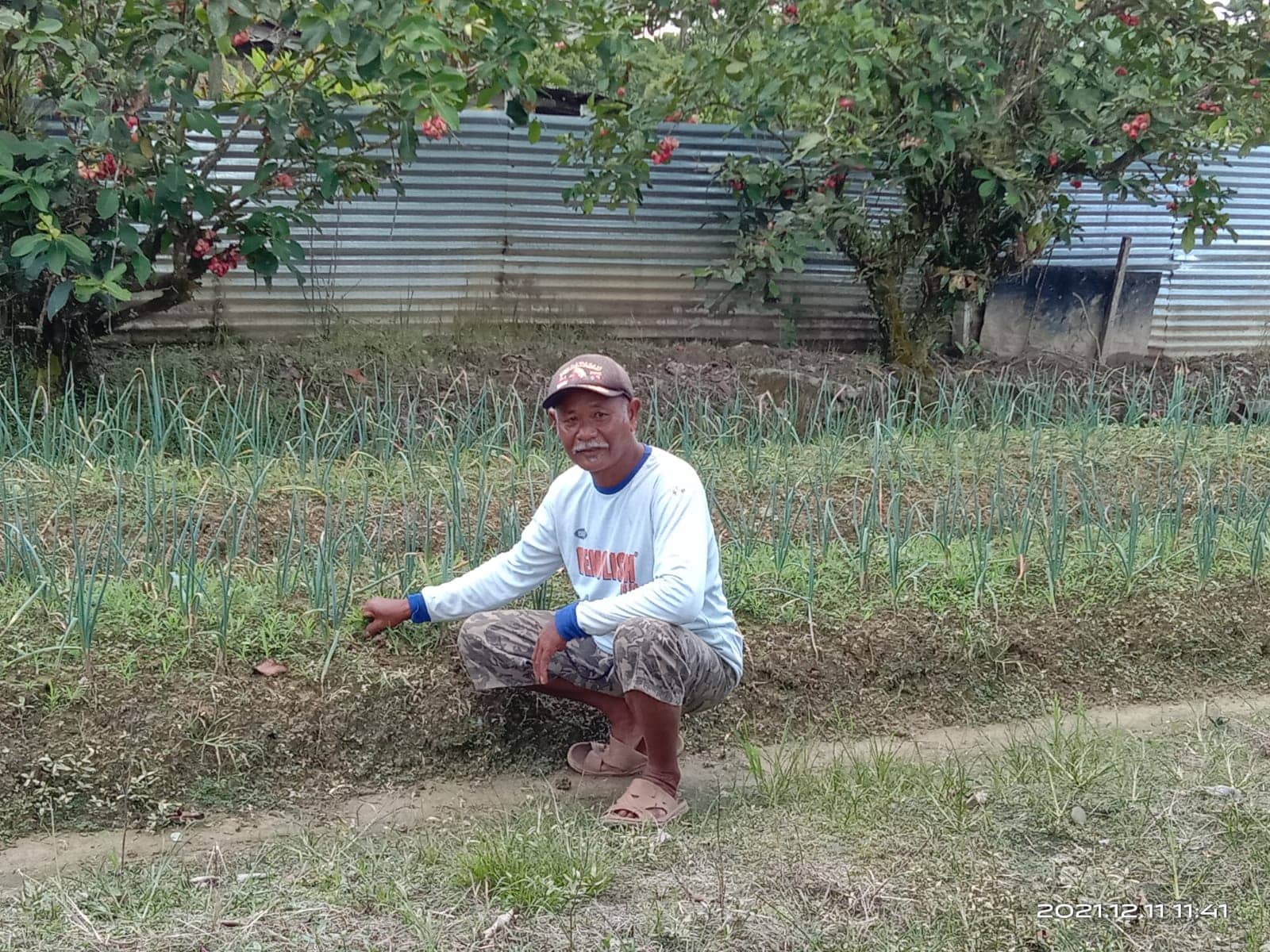 Ketua Kelompok Tani di SP IX, Wartadji.