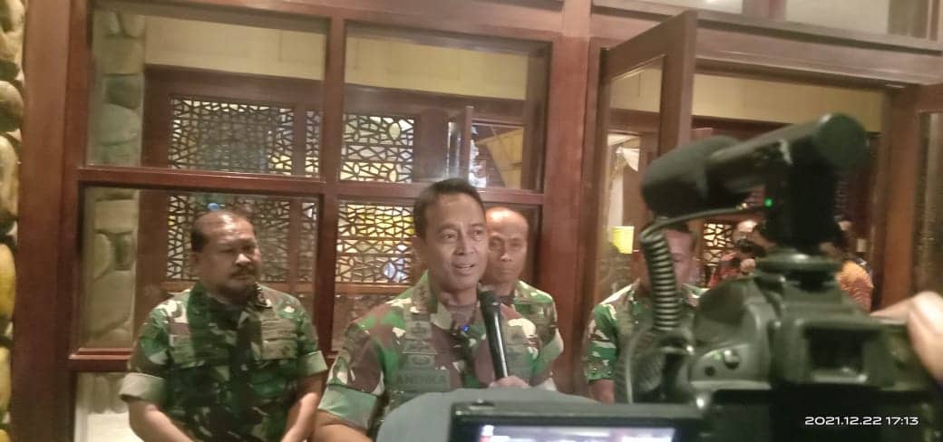 Ilustrasi berita Mimika: Saat Jumpa Pers, Panglima TNI Beberkan Tujuan Kedatangannya ke Timika