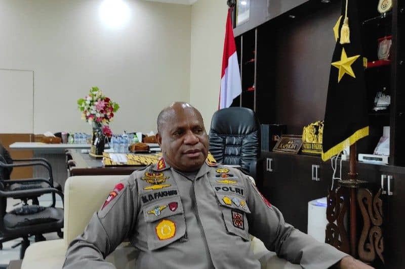 Kapolda Papua Irjen Pol Mathius Fakhiri