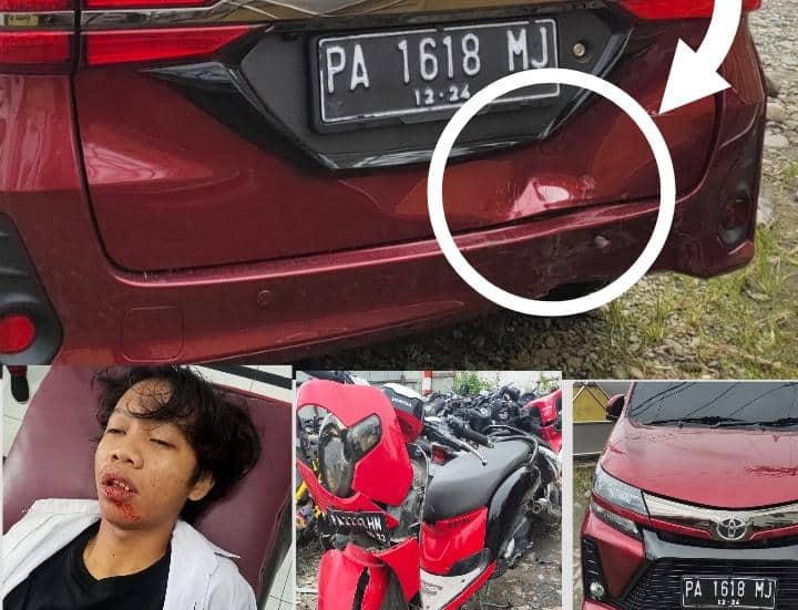 Ilustrasi berita Mimika: Sama-sama Laju Searah, Motor Siswi STM Kuala Kencana "Seruduk" Avanza Merah di Jalan Cenderawasih