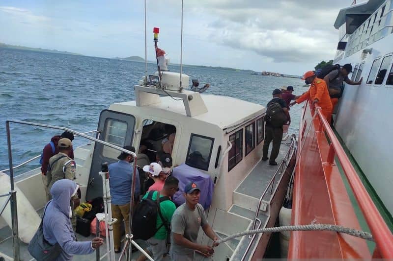 Ilustrasi berita Nasional: Tim SAR Gabungan Evakuasi Rombongan Wawali Tual
