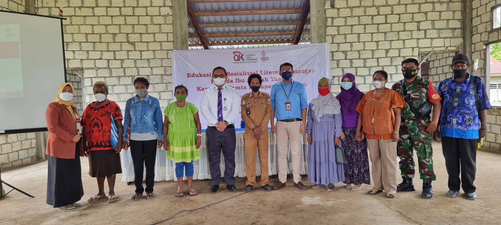 Kegiatan sosialisasi oleh OJK Papua