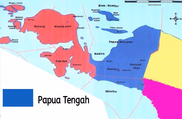 Calon Provinsi Papua Tengah.