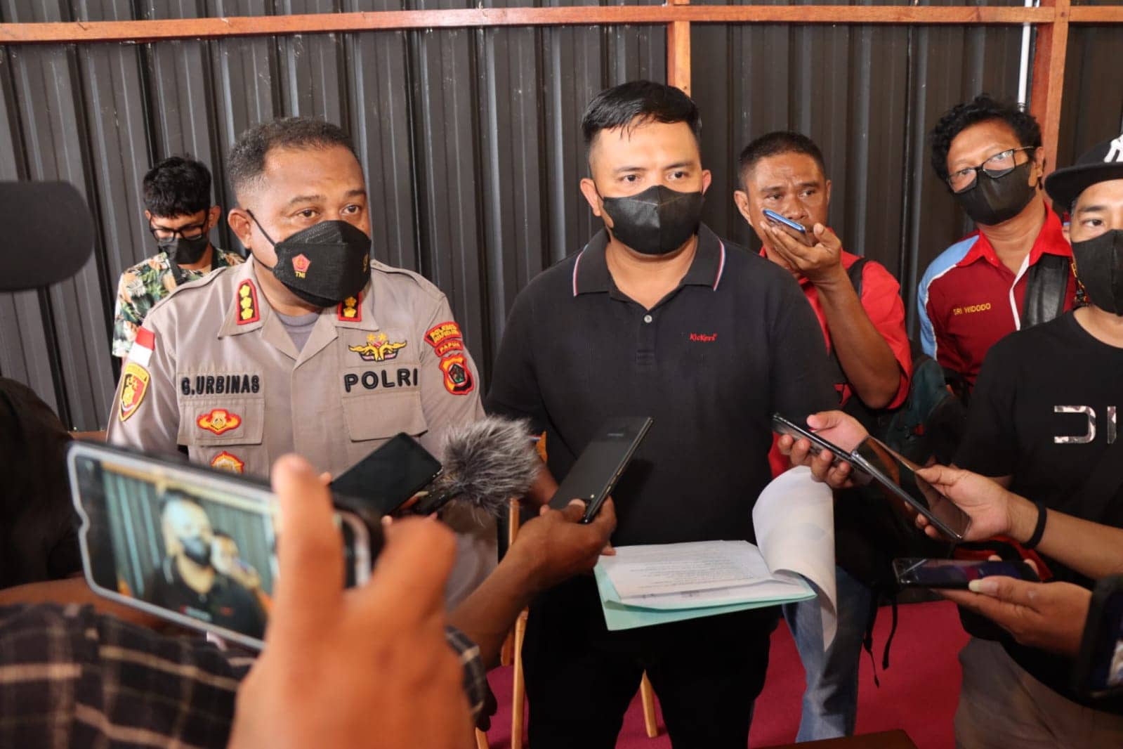 Kapolresta Jayapura Kota Kombes Pol. Gustav R. Urbinas