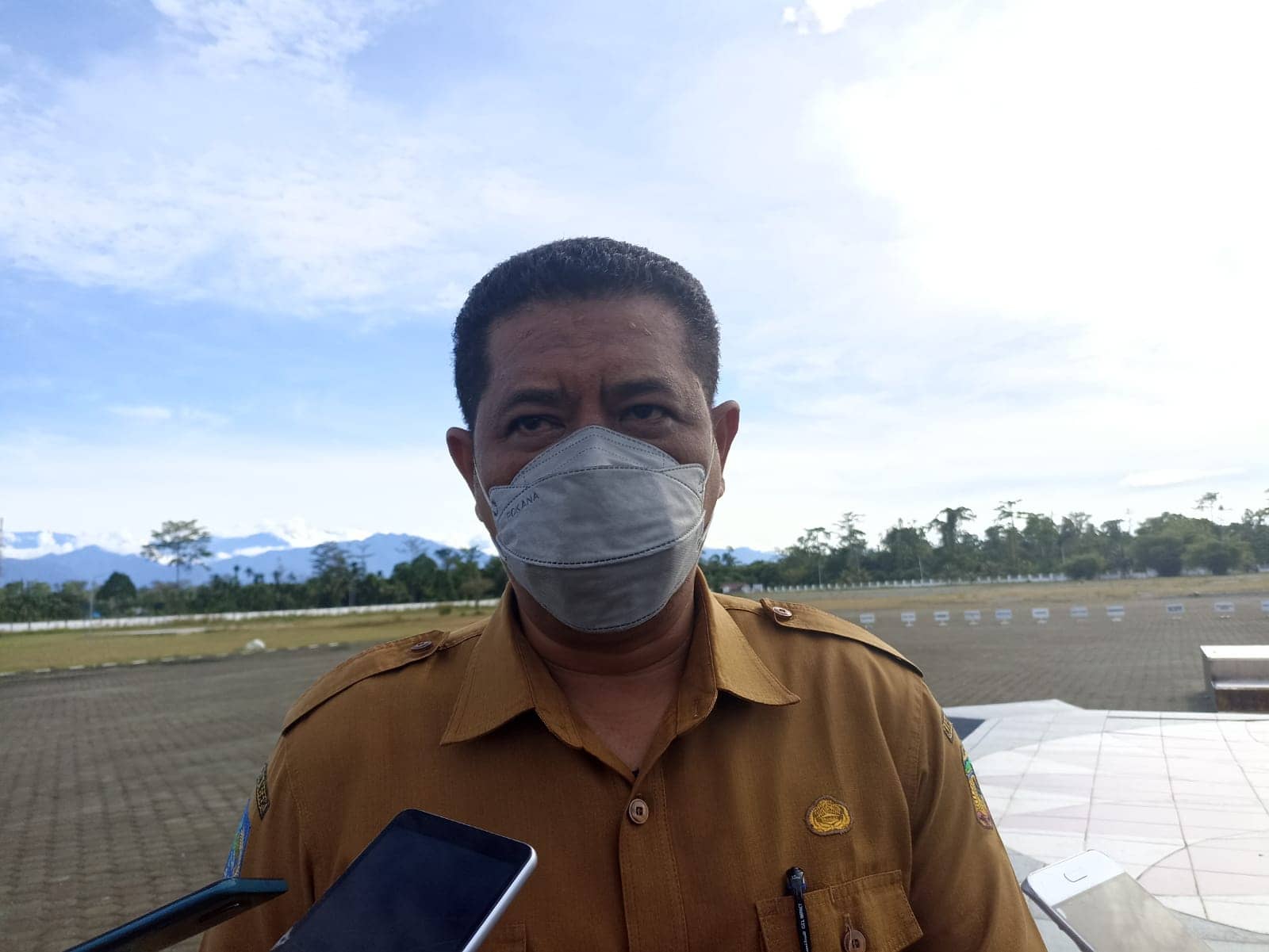 Kepala Dinas Kesehatan Kabupaten Mimika Reynold Ubra