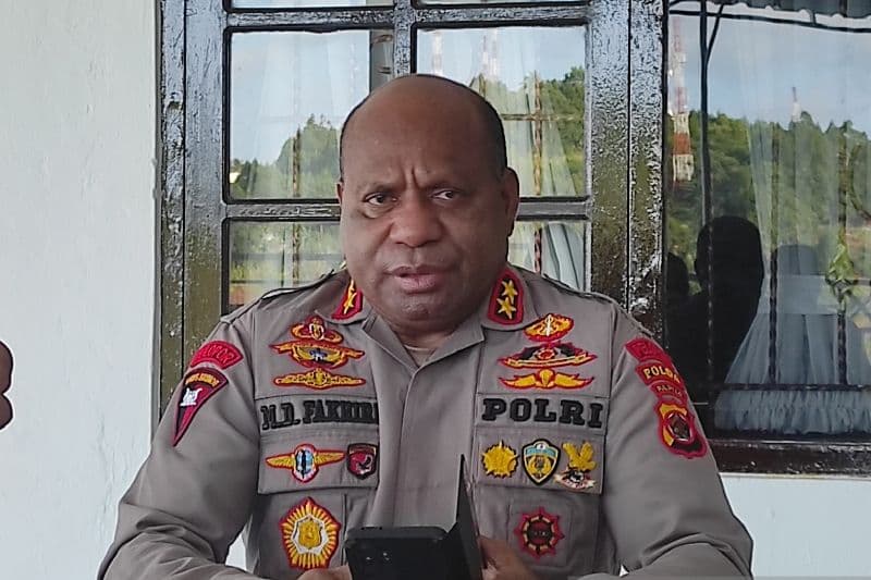 Kapolda Papua Irjen Pol Mathius D Fakhiri