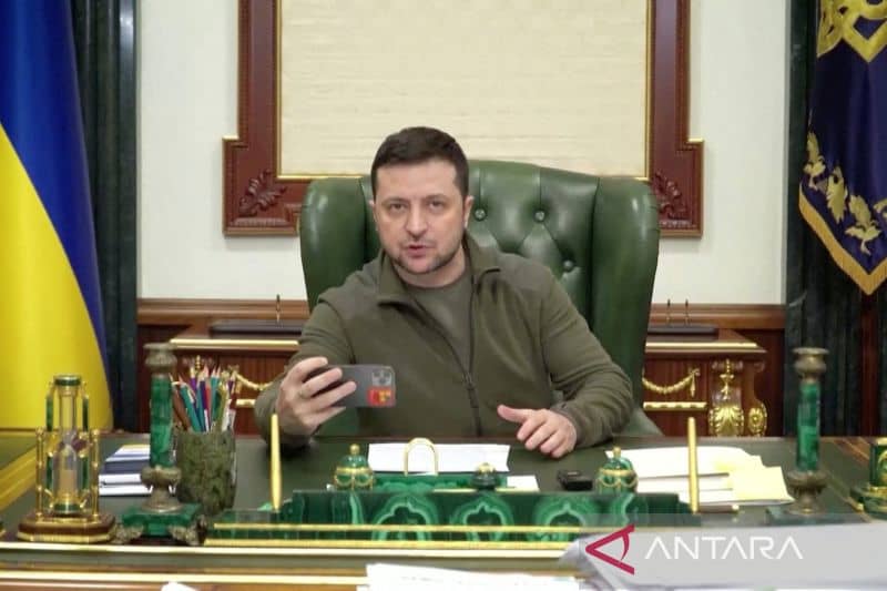 Presiden Ukraina Volodymyr Zelenskyy