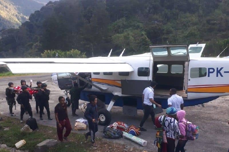Ilustrasi berita Papua: Pratu Heriyanto, Korban Penembakan KSB di Beoga Dievakuasi ke Timika