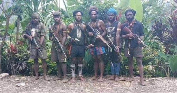 Ilustrasi berita Papua: KKB Pelaku Pembakaran Kamp Pendulangan Baya Biru Dipimpin Lewis Kogoya, Beraksi Bersama 9 Anggota