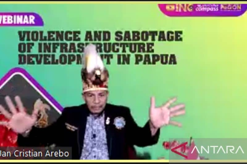 Tangkapan layar Dewan Pimpinan Nasional (DPN) Pemuda Adat Papua