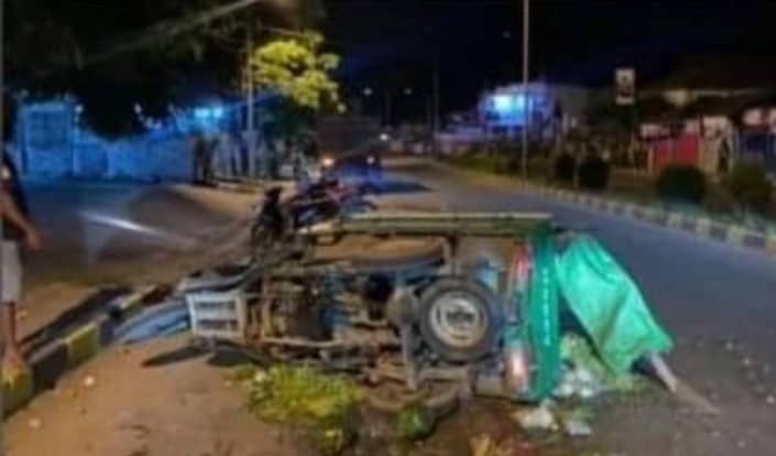 Korban tabrak lari.