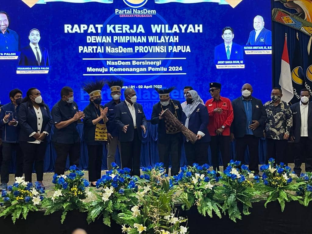 Ilustrasi berita Papua: Partai NasDem Papua Gelar Rakerwil Menyusun Kekuatan Pemilu 2024