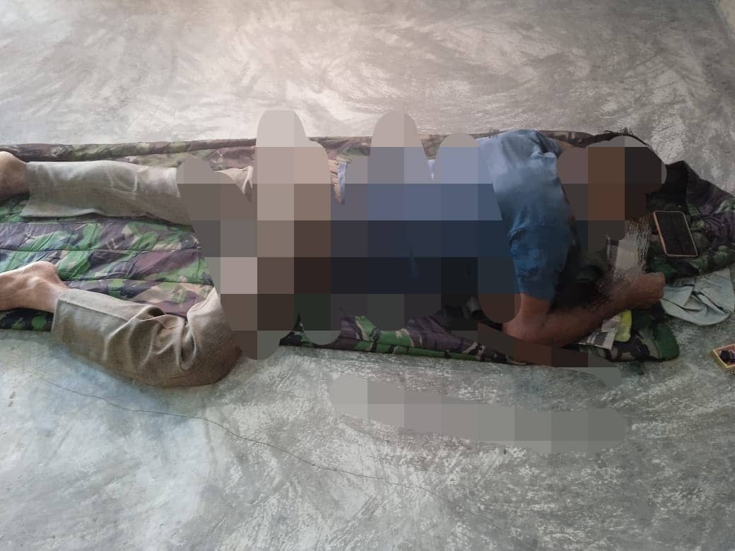 Kondisi Almarhum Supriyanto saat ditemukan