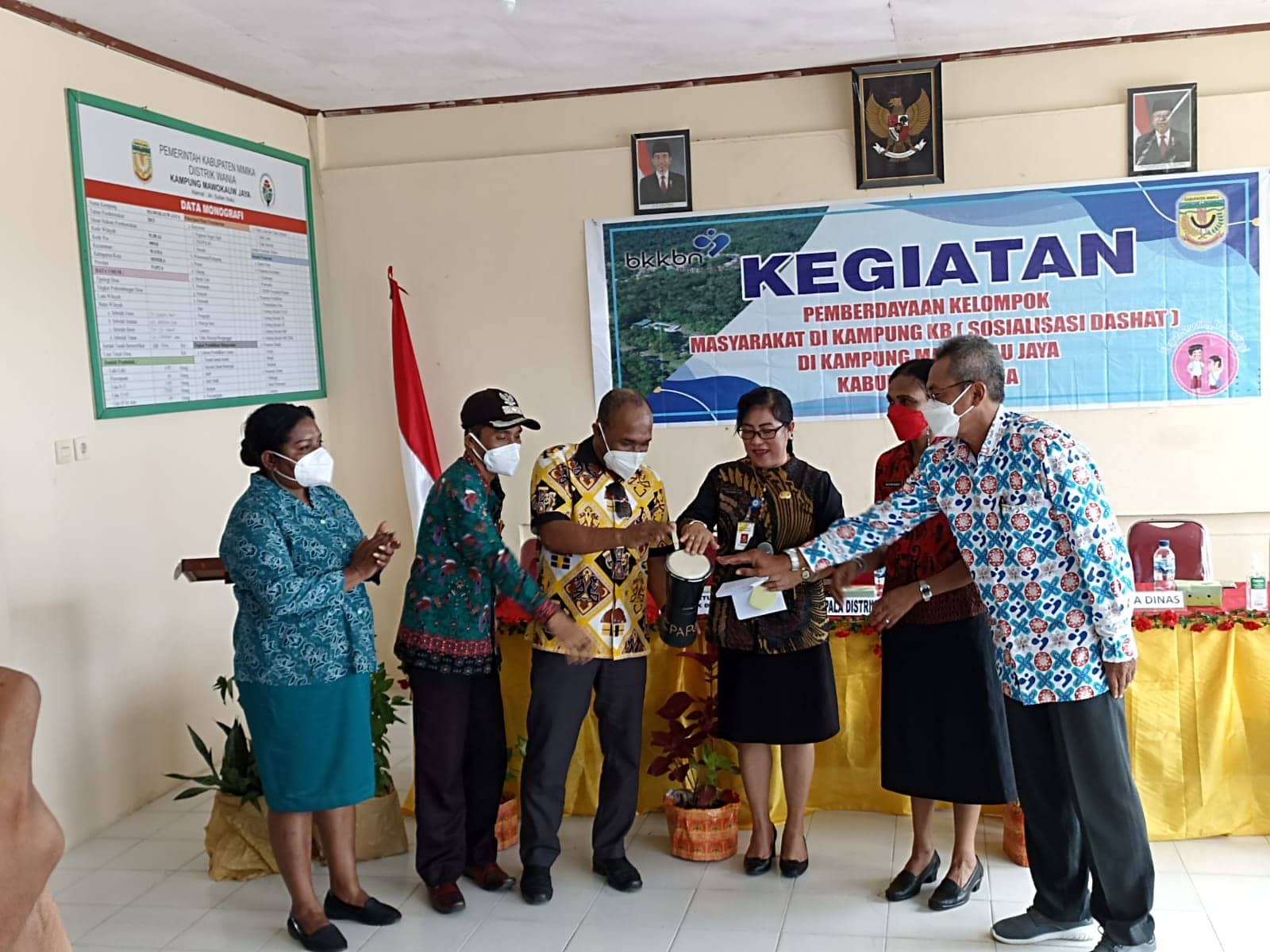 Hendritte Tandiyono membuka secara resmi kegiatan sosialisasi.