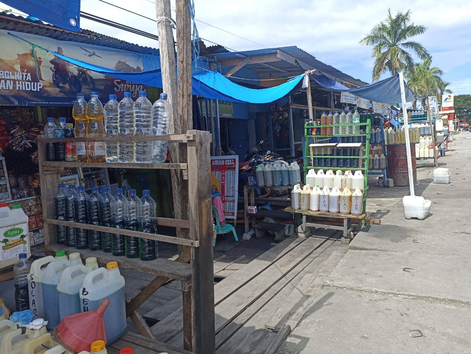 BBM eceran marak di Kota Timika