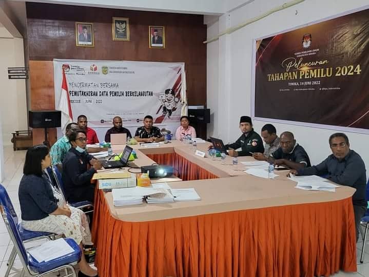 Ilustrasi berita Mimika: Oktober 2022 Penentuan Jumlah Kursi Dewan dan Dapil di Mimika, Pemilih Per Juni Didominasi Kelompok Pria