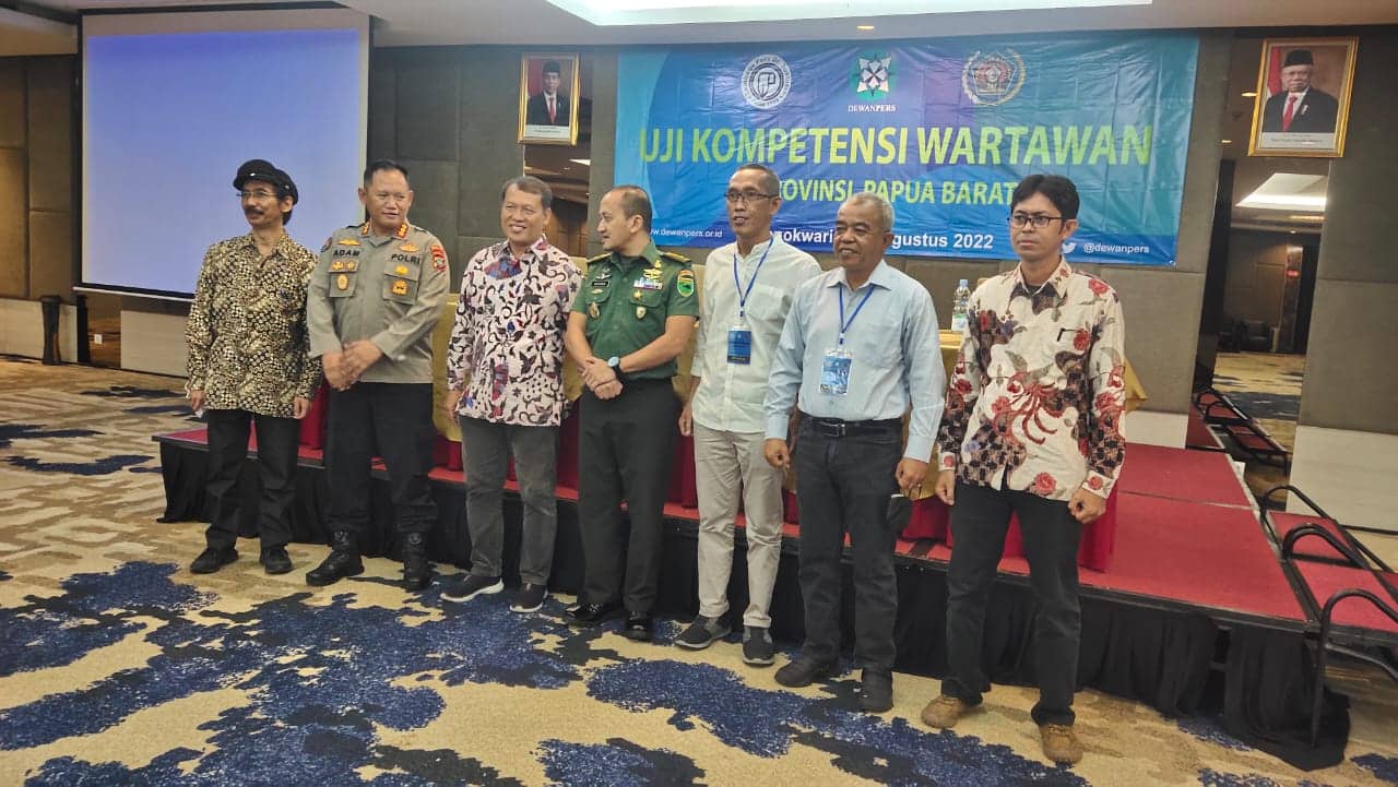 Ilustrasi berita Papua: LPDS Gandeng Dewan Pers dan PWI Papua Barat Gelar UKW