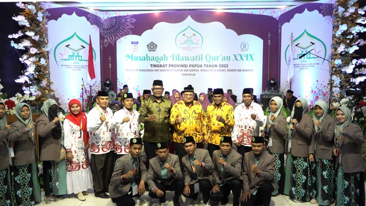 Ilustrasi berita Mimika: Support Tim MTQ Mimika di Jayapura, Wabup John Rettob Berharap Kafilah Mimika Pulang Bawa Juara