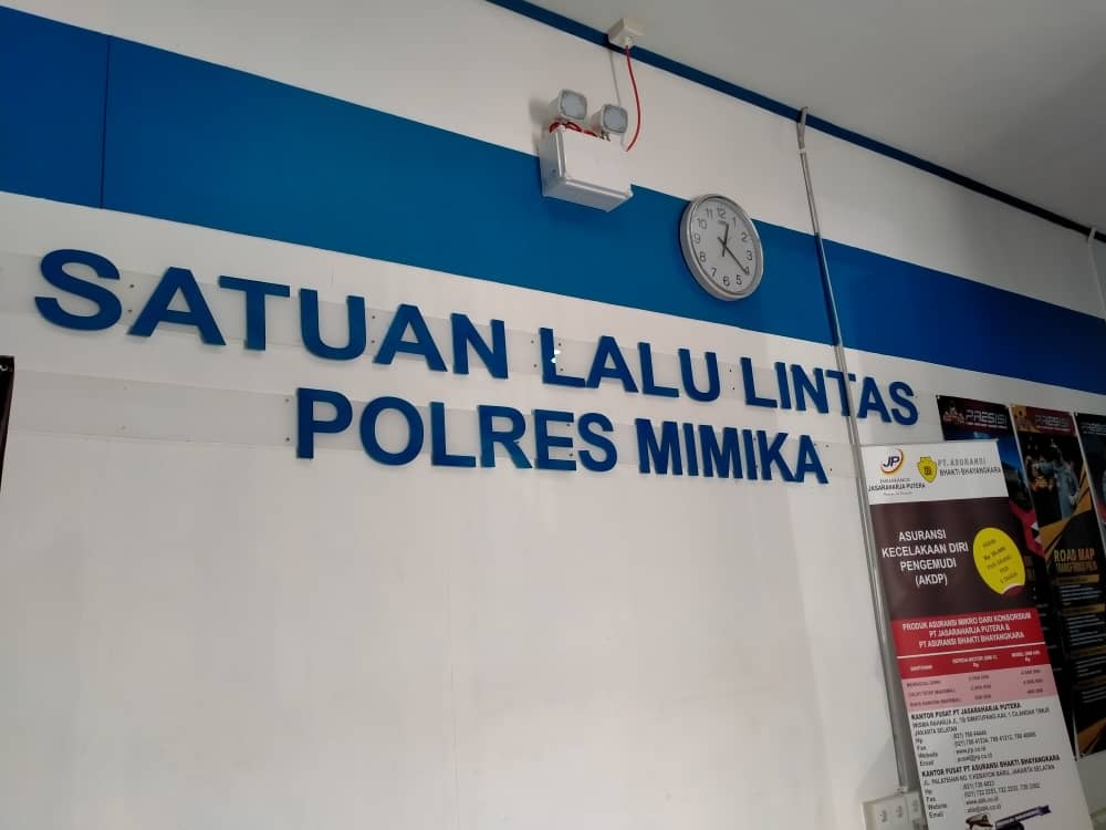Kantor Sat Lantas Polres Mimika