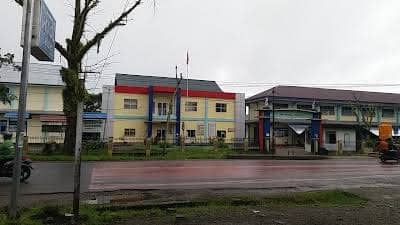 Foto: Febri Nampak gedung SMP Negeri 2 Timika yang telah menerapkan kurikulum merdeka dalam kegiatan belajar mengajar.