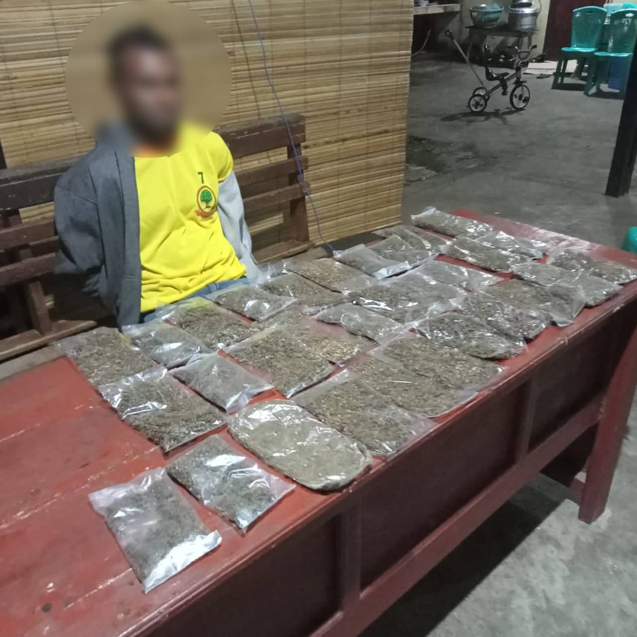 Ilustrasi berita Papua: Bawa Ganja Gunakan Kantong Kresek, Seorang Pria Dibekuk Anggota Dit Narkoba Polda Papua