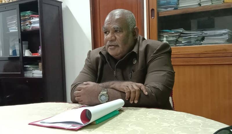 Ketua Panitia Lokal KMAN VI Kota Jayapura, Evert Merauje