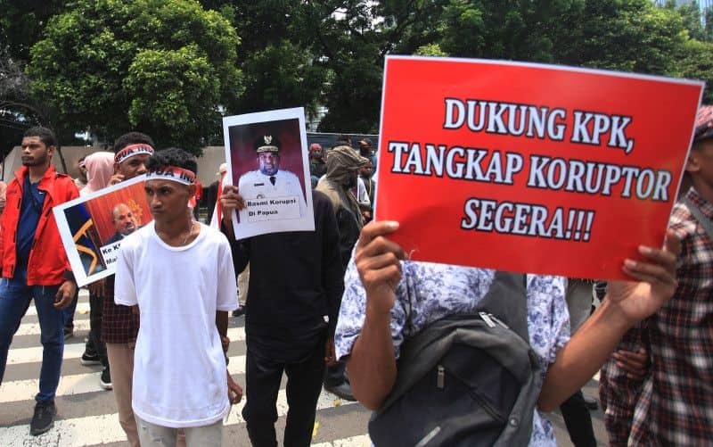 Ilustrasi berita Papua: Rakyat Papua Bersatu Dukung KPK Berantas Korupsi di Papua