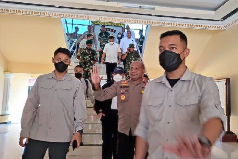Ilustrasi berita Papua: Forkopimda Papua Dampingi Ketua KPK Bertemu Gubernur Enembe