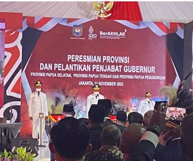 Ilustrasi berita Papua: Selamat Tinggal Papua, Timika Kini Resmi Jadi Bagian Provinsi Papua Tengah, Tiga Penjabat Gubernur Dilantik