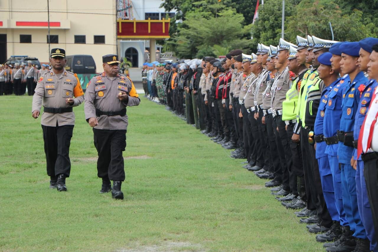 Ilustrasi berita Papua: Polda Papua Kerahkan 2.470 Personel Amankan Natal dan Tahun Baru