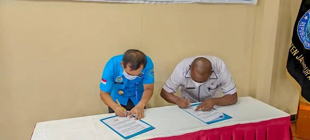 Ilustrasi berita BERITA UTAMA: BNN Dan Dinas Kominfo Kabupaten Jayapura Teken MoU Penyebarluasan Informasi P4GN