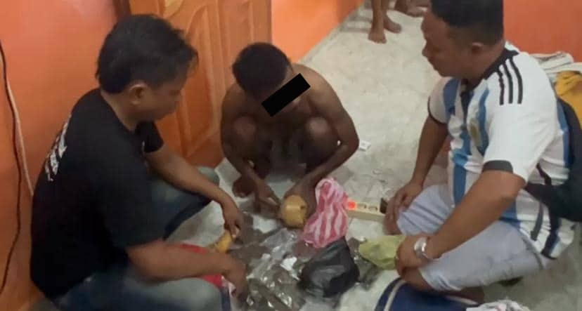 Ilustrasi berita Papua: Edarkan Ganja dari Rumah Kos, Pemuda di Nabire Ditangkap Polisi