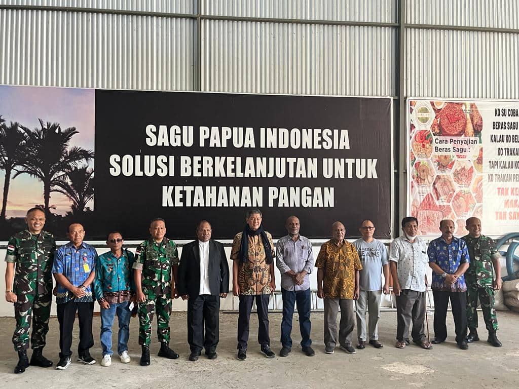 Ilustrasi berita JAYAPURA: Pemerintah Pusat Bangun Pabrik Sagu di Atas Lahan Milik Theys Eluay