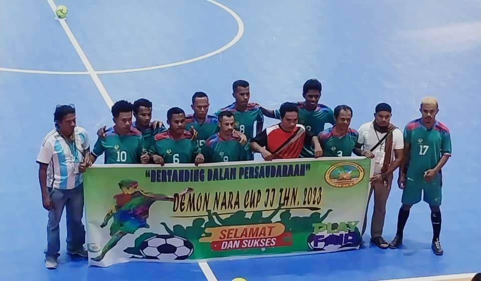 Ilustrasi berita Mimika: Turnamen Futsal Demon Nara Cup II Resmi Digelar, 28 Tim Asal NTT di Mimika Ikut Bertanding
