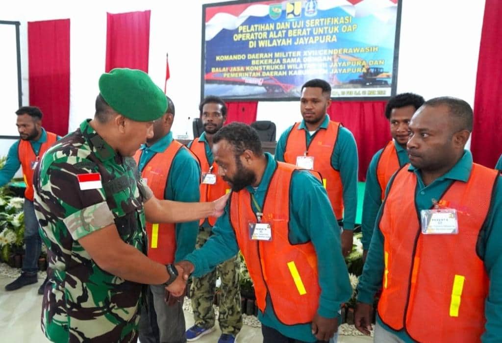 Ilustrasi berita Papua: TNI Gelar Pelatihan Operator Alat Berat Untuk OAP di Jayapura, Bakal Digelar di Timika, Nabire dan Merauke