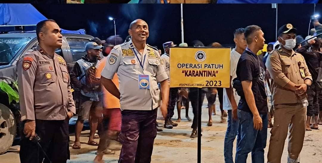 Ilustrasi berita Mimika: Operasi Patuh di Pelabuhan Pomako, Petugas Gabungan Temukan Komoditas Pertanian Tanpa Dokumen Kesehatan