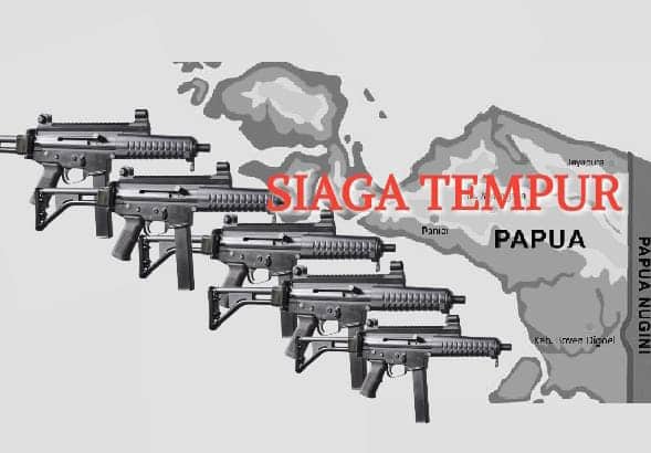 Ilustrasi berita Papua: Papua Siaga Tempur, TPNPB Surati Australia dan Selandia Baru Minta Bantuan Senjata dan Roket Lawan Militer Indonesia