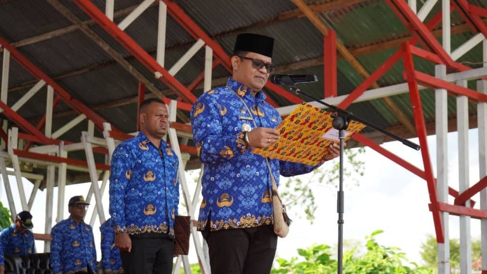 Ilustrasi berita Papua: Pimpin Upacara Peringatan Hari Lahir Pancasila, Pj. Bupati Mappi Minta Seluruh Stokeholder Tanamkan Nilai-nilai Pancasila