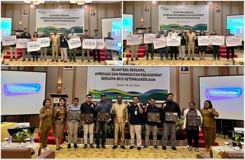 Ilustrasi berita Mimika: BPJS Ketenagakerjaan Mimika Beri Apresiasi dan Penghargaan Kepada Sejumlah Perusahaan di Kabupaten Mimika