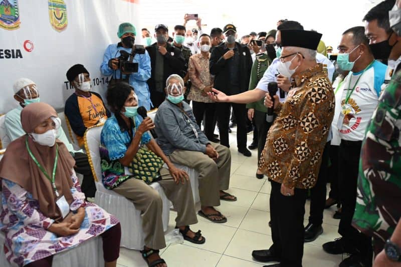 Ilustrasi berita Mimika: Wapres Tinjau Baksos Operasi Katarak dan Bibir Sumbing di RSUD Timika