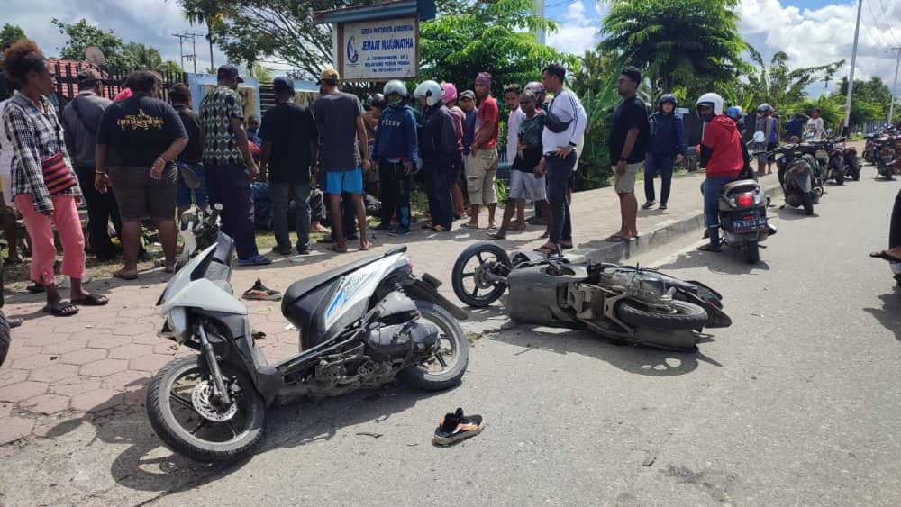 Ilustrasi berita Mimika: Adu Banteng Dua Sepeda Motor, Satu Korban Bersimbah Darah, Satu Korban Lainnya Tidak Sadarkan Diri
