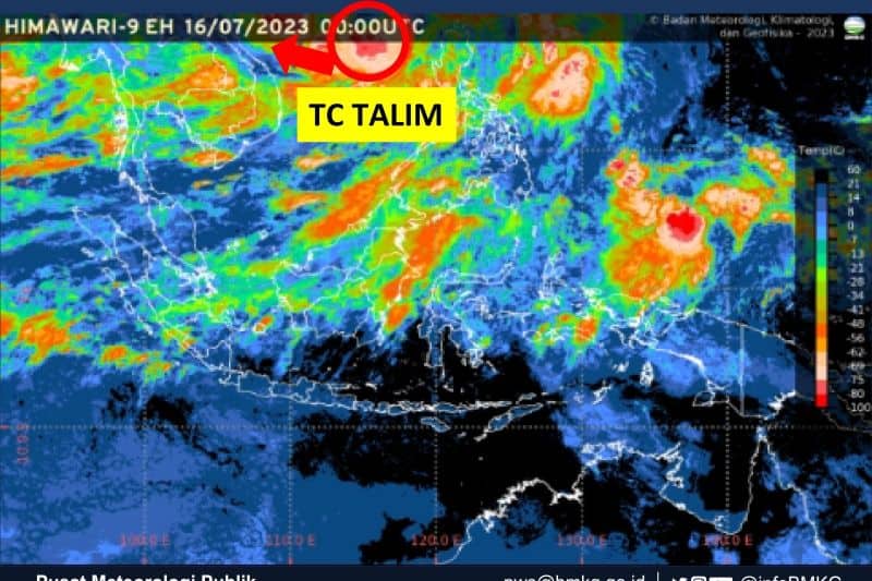 Ilustrasi berita Nasional: BMKG: Siklon Talim Bisa Pengaruhi Tinggi Gelombang Laut di Indonesia