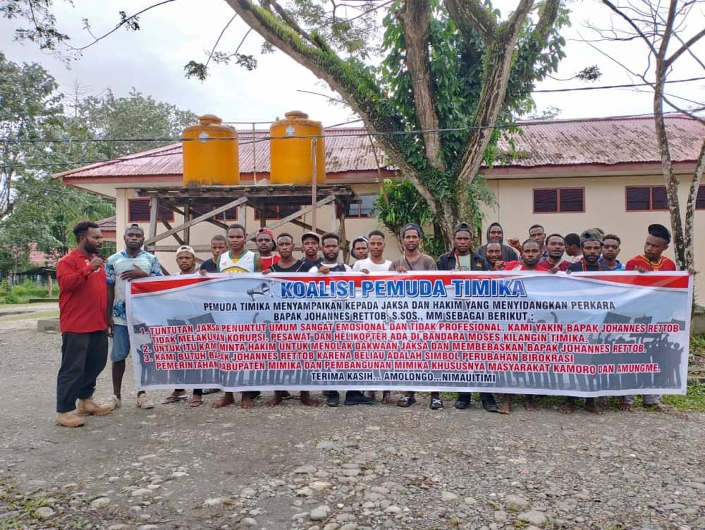 Ilustrasi berita Mimika: Abaikan Fakta Persidangan, Koalisi Pemuda Mimika Minta Hakim Tipikor PN Jayapura Tolak Tuntutan "Emosional" JPU Dalam Kasus Pesawat