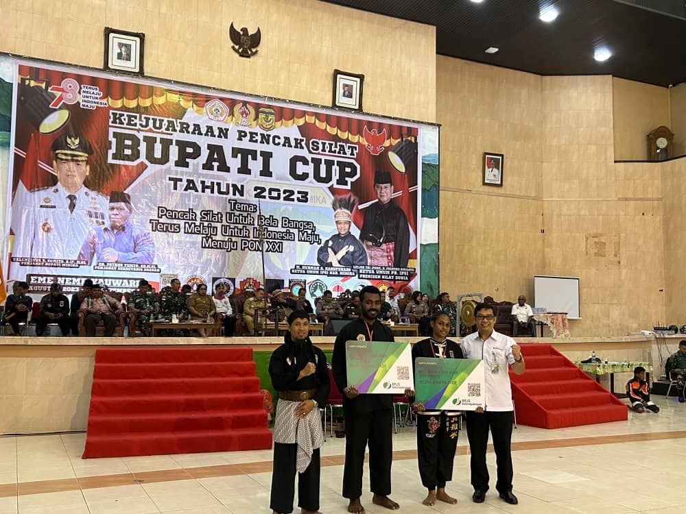 Ilustrasi berita Mimika: Atlet Pencak Silat Peserta Bupati Cup Mimika Dilindungi BPJS Ketenagakerjaan